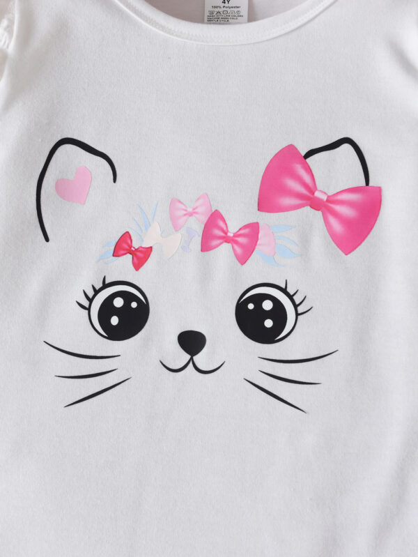 Girls bottoming shirt autumn 2025 half turtleneck puff sleeve thickened children&apos;s long-sleeved T-shirt baby girl top cross-border - Image 4