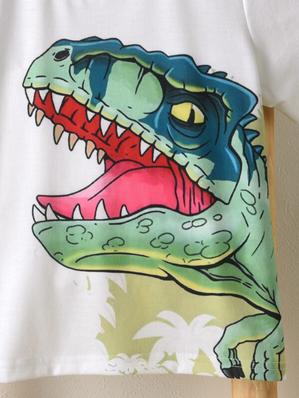 Boys Summer Dinosaur Two-Piece Suit - Image 6