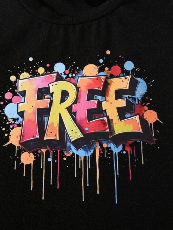 American street style children&apos;s T-shirt fashion trend popular boys round neck short sleeve two-piece suit - Image 6