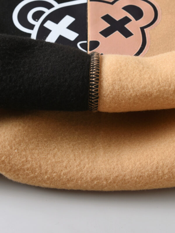 Autumn children&apos;s plush and thickened cotton jacket for boys and girls plush sweater for winter three-layer cotton warm top for outer wear - Image 7